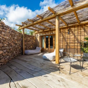 Cabane traditionelle Persei à la location proche de porto vecchio