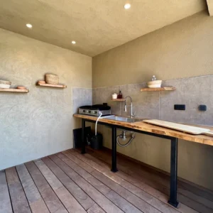 Cuisine extérieure équipée