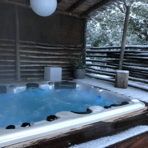 Jacuzzi en hiver
