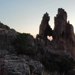Les calanques de piana au couchée de soleil