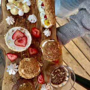 Assiette de dessert au joséphine