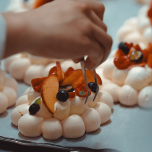 Dessert de chef au Terra Mea