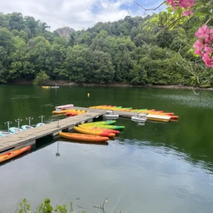 Kayak au lac de tolla