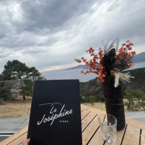 Vue incroyable du restaurant le joséphine